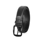 Classic Black Leather Belt For Men SB-B207