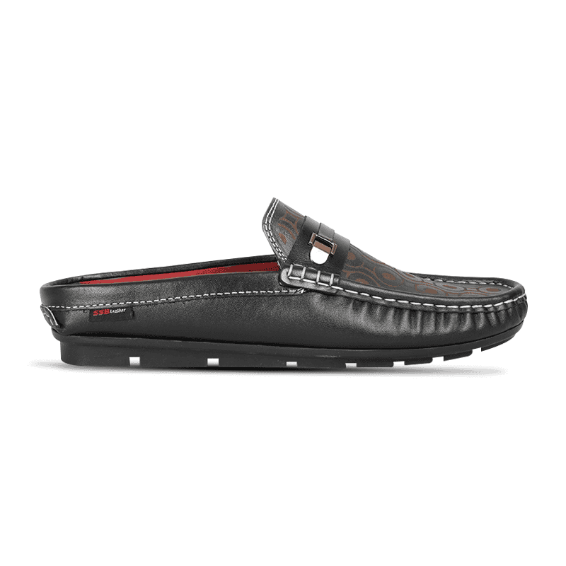 Leather Half Loafer For Men SB-S1038