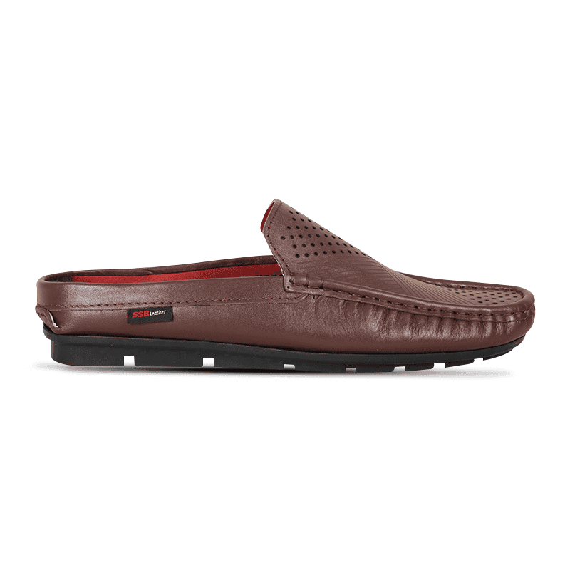 Leather Half Loafer For Men SB-S1040