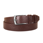 Classic Black Leather Belt For Men SB-B211