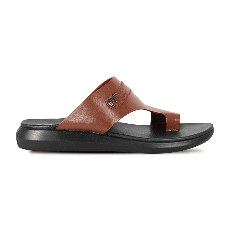 Leather Comfort Slide Sandal For Men SB-S1049