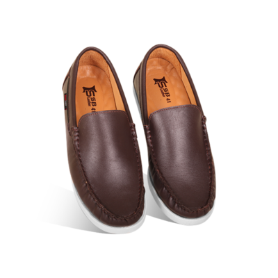 Casual Comfort Leather Loafer Shoes For Men SB-S1065