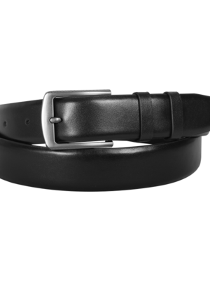 Classic Black Leather Belt For Men SB-B208