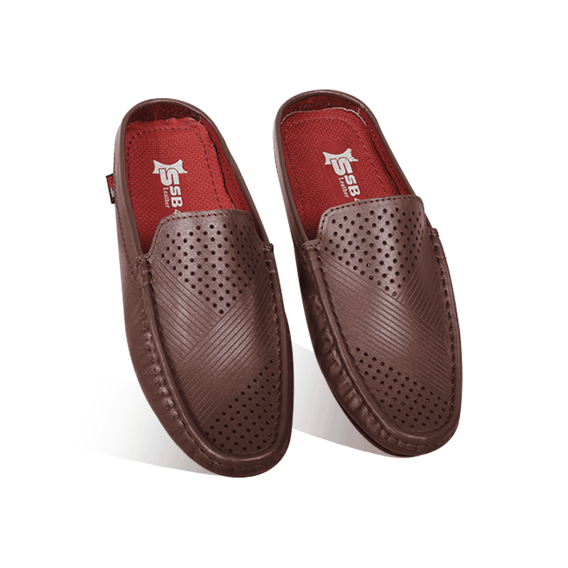 Leather Half Loafer For Men SB-S1040