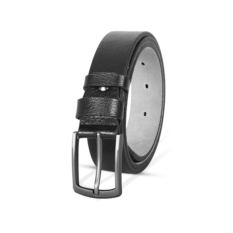 Classic Black Leather Belt For Men SB-B210