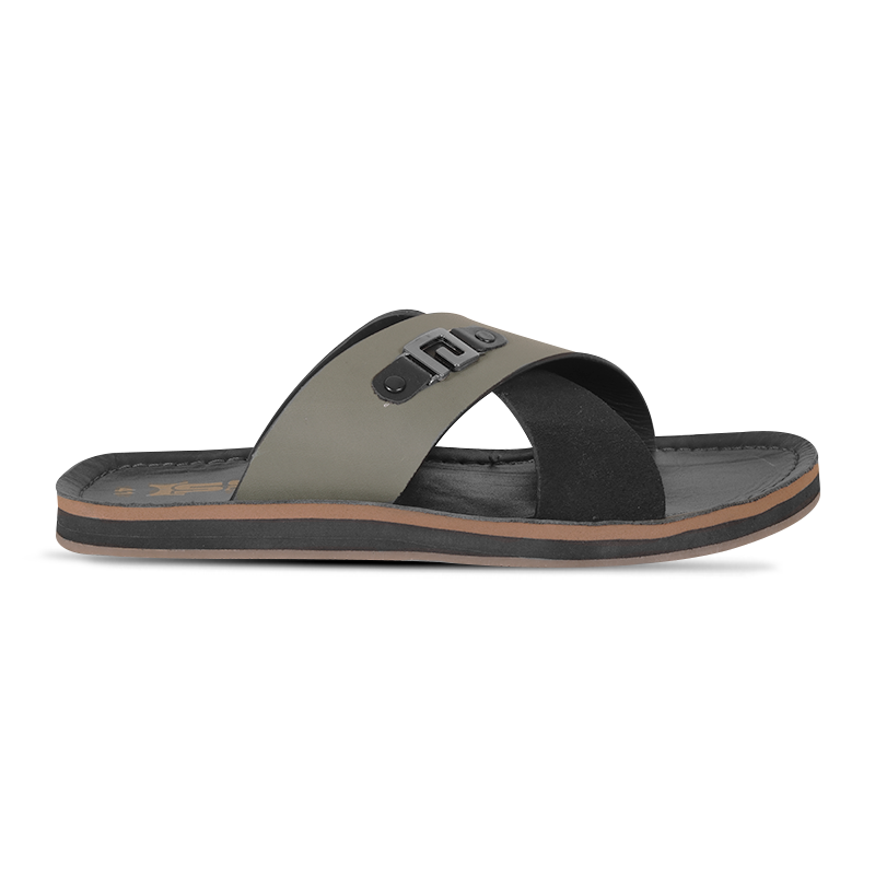 Cross-Strap Leather Sandal For Men SB-S1056