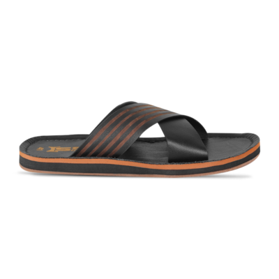 Cross-Strap Leather Sandal For Men SB-S1057