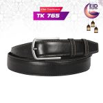 Classic Black Leather Belt For Men SB-B206