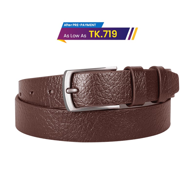 Classic Black Leather Belt For Men SB-B211