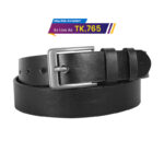 Classic Black Leather Belt For Men SB-B213