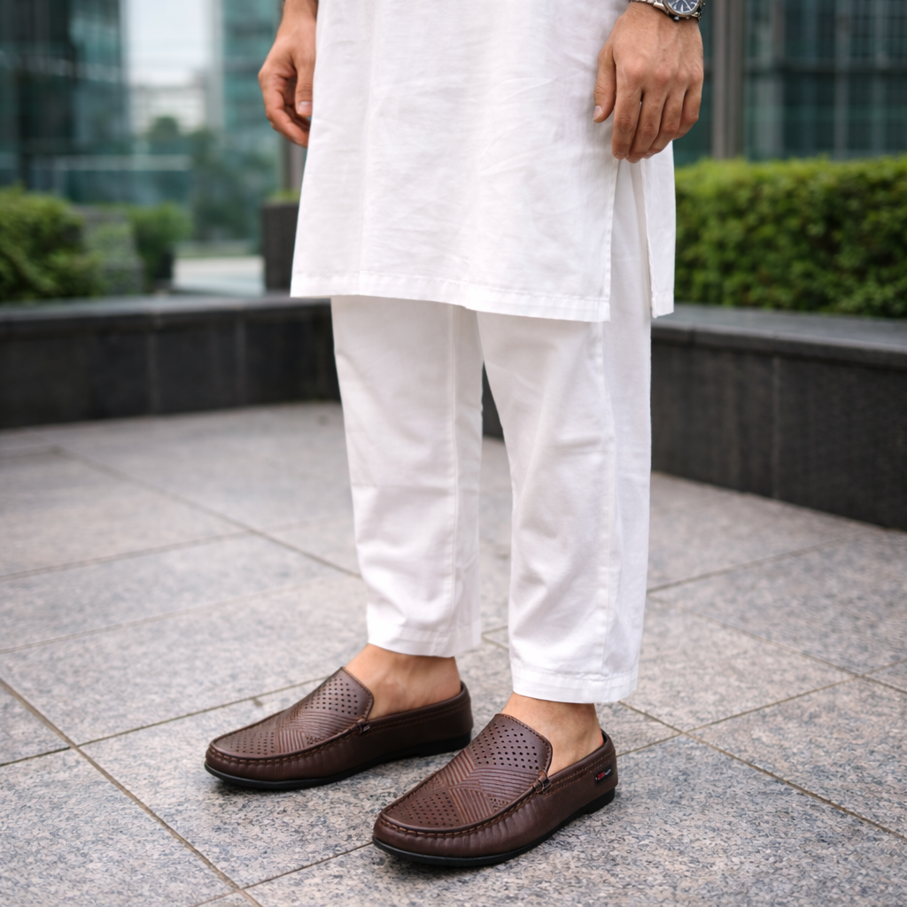 Leather Half Loafer For Men SB-S1040