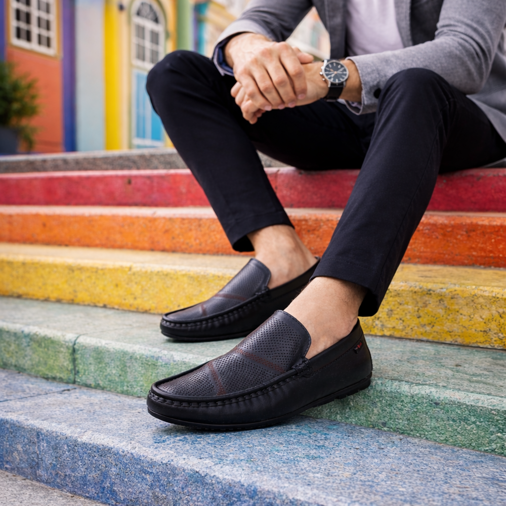 Leather Loafer For Men SB-S1034