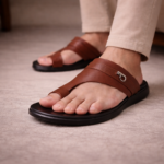 Leather Comfort Slide Sandal For Men SB-S1049