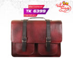 Oxblood Leather Executive Briefcase Bag SB-LB494