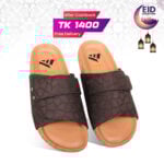 Textured Pattern Slide Sandal For Men MF17