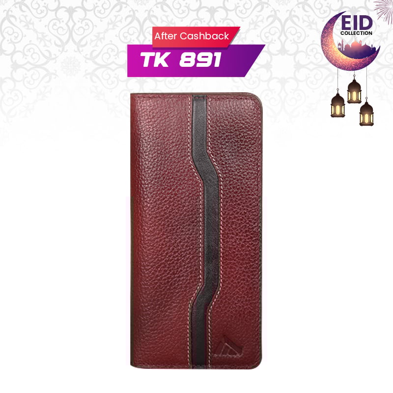 Monfia Leather Long Wallet MFW05