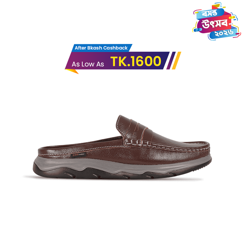 Genuine Leather Half Shoes For Men SB-S1024
