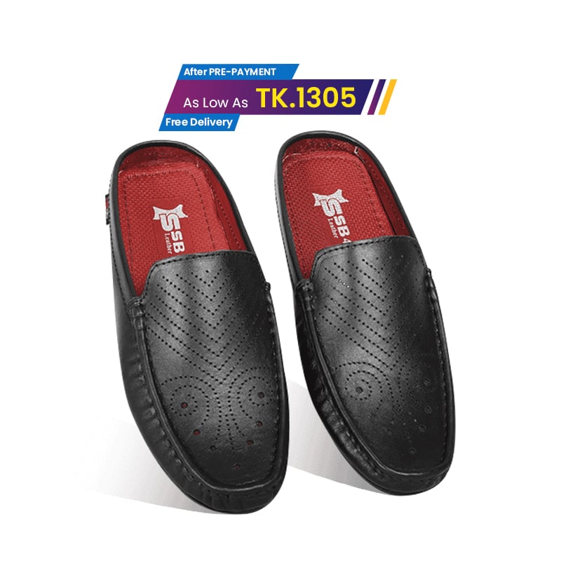 Leather Half Loafer For Men SB-S1037