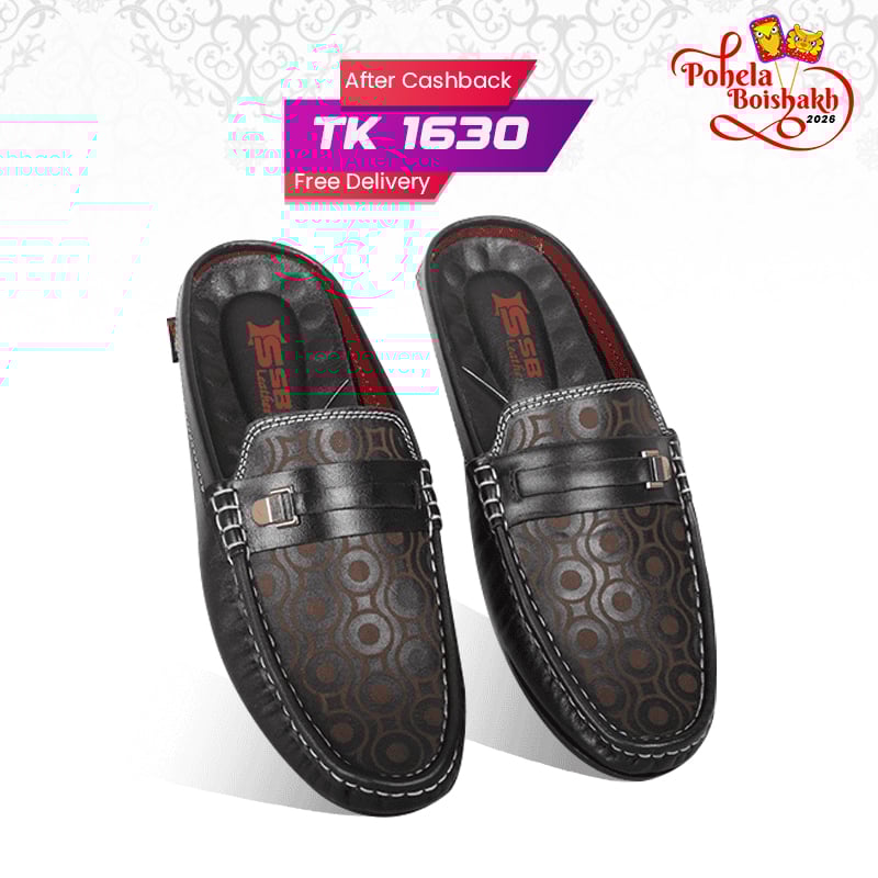 Leather Half Loafer For Men SB-S1038
