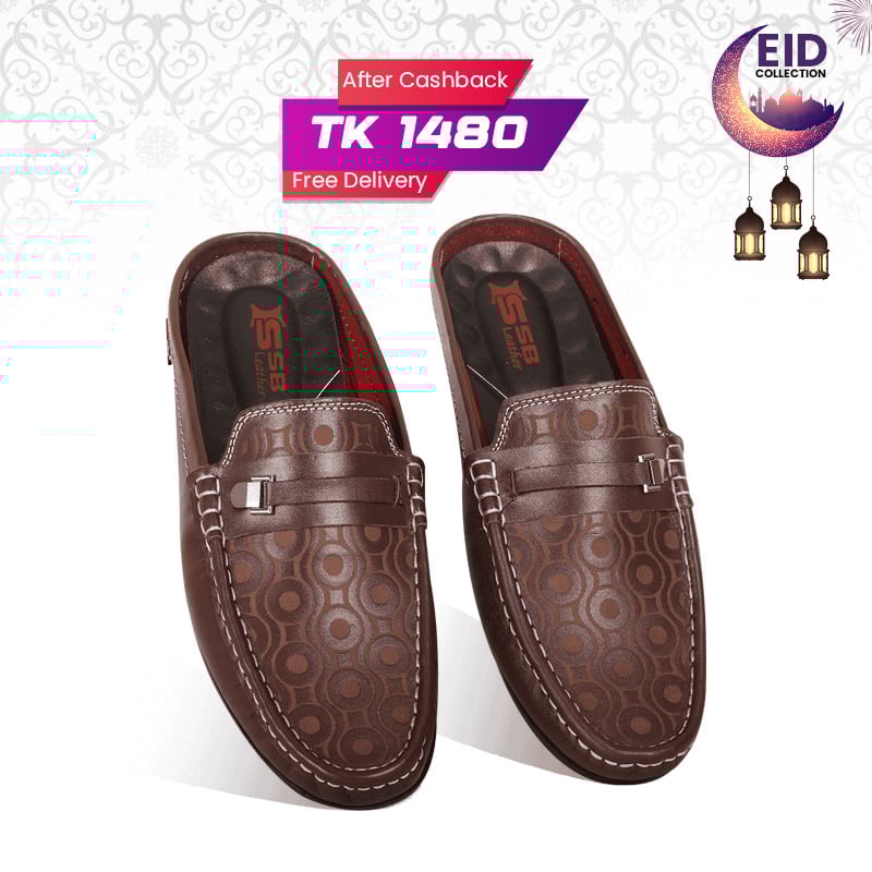 Leather Half Loafer For Men SB-S1039
