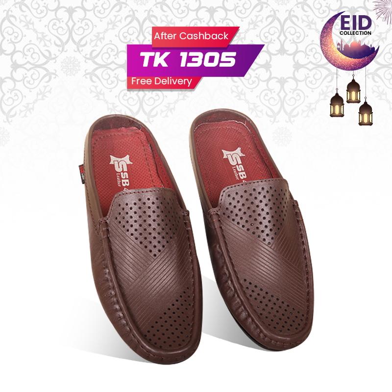 Leather Half Loafer For Men SB-S1040