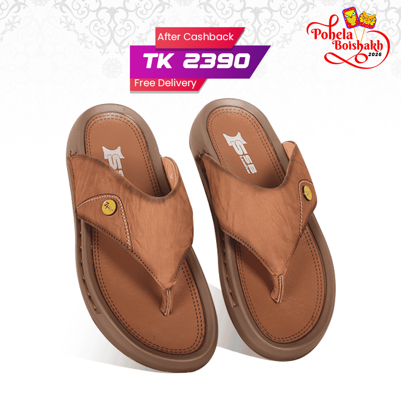 Genuine Leather Sandal For Men SB-S1074