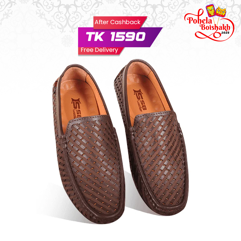 Elegance Medicated Loafer Shoes For Men SB-S438