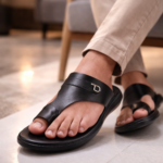 Leather Comfort Slide Sandal For Men SB-S1048