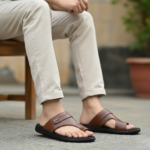 Leather Comfort Slide Sandal For Men SB-S1049