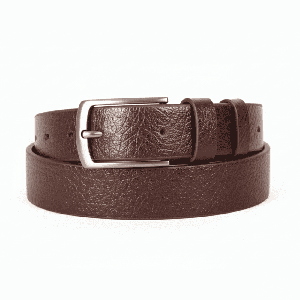 Classic Black Leather Belt For Men SB-B211
