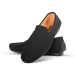 Monfia Black Loafer For Men MF11