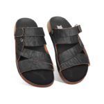 Nubuck Leather Adjustable Strap Sandal SB-S1076