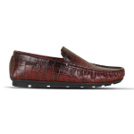 Crocodile Pattern Leather Loafer SB-S1085