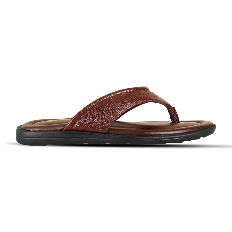 Classic Chocolate Genuine Leather Sandal SB-S1096