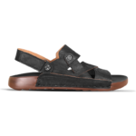 Nubuck Leather Adjustable Strap Sandal SB-S1076