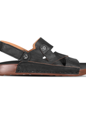 Nubuck Leather Adjustable Strap Sandal SB-S1076