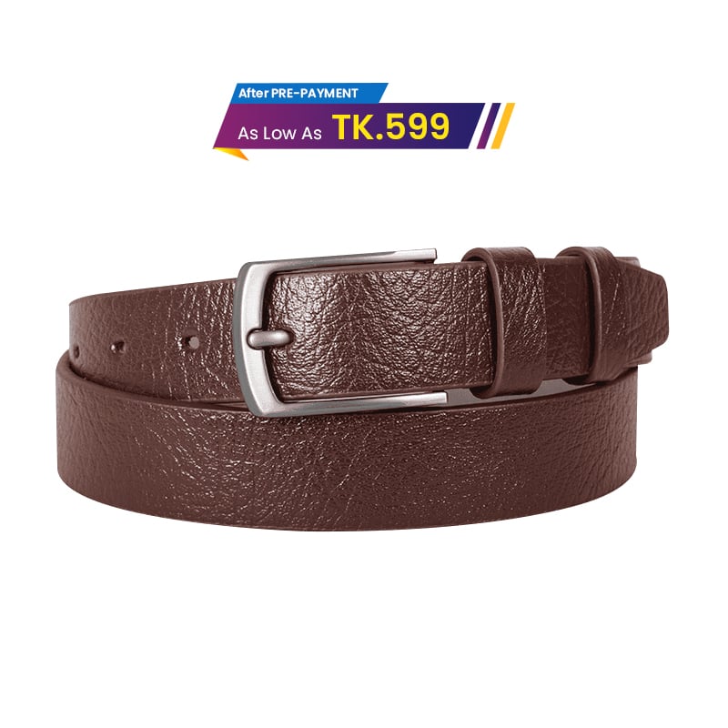 Classic Black Leather Belt For Men SB-B211
