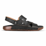Nubuck Leather Adjustable Strap Sandal SB-S1076