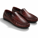 Crocodile Pattern Leather Loafer SB-S1085