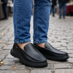 Leather High Heel Casual Shoes SB-S1081