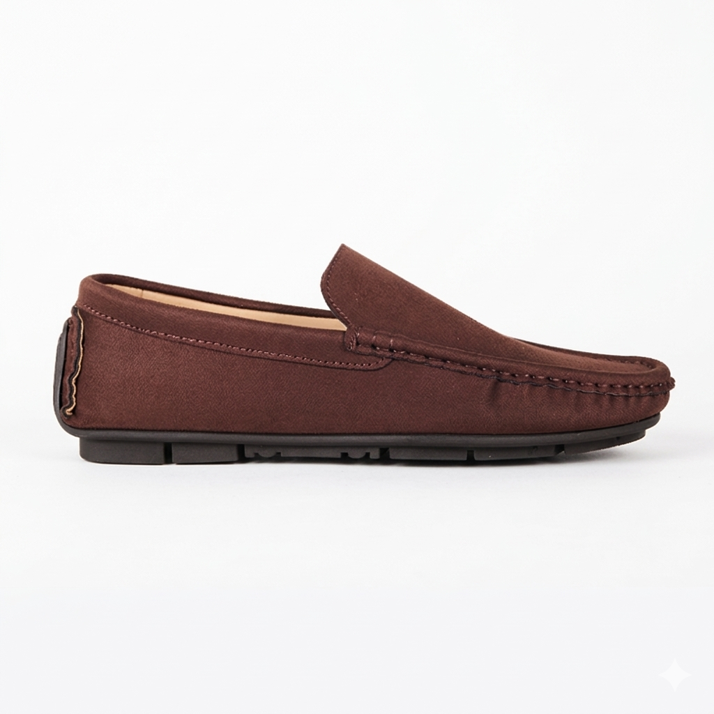 Monfia Chocolate Burgundy Loafer For Men MF12