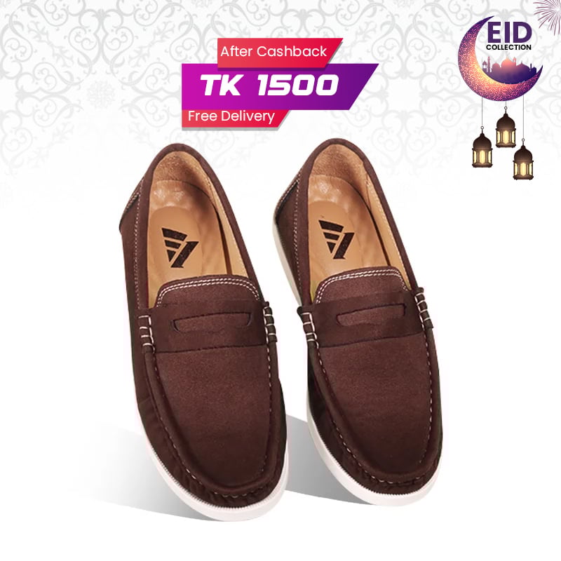 Monfia Chocolate Burgundy Casual Loafer For Men MF09