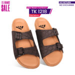 Textured Pattern Slide Sandal For Men MF19