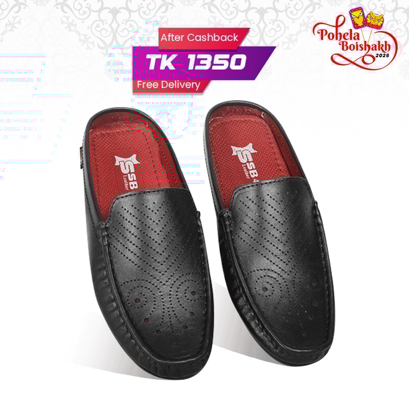 Leather Half Loafer For Men SB-S1037