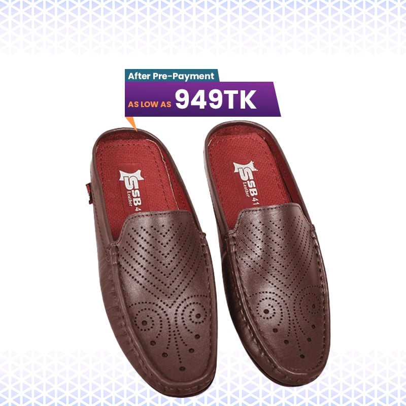 Leather Half Loafer For Men SB-S1041