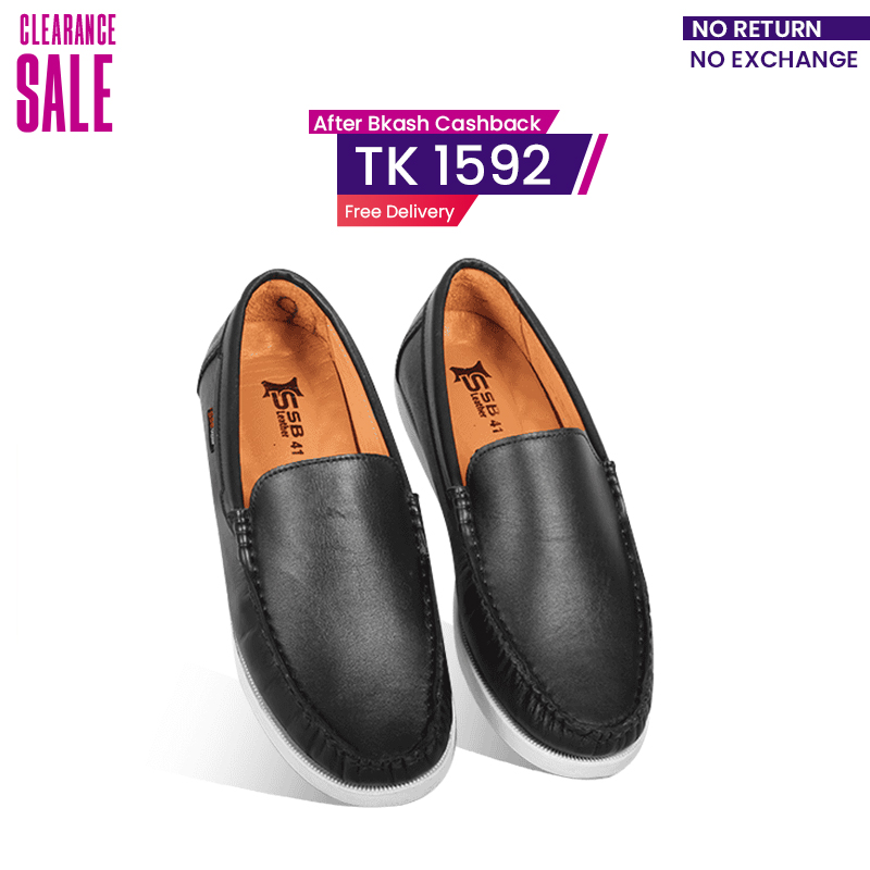 Casual Comfort Leather Loafer Shoes For Men SB-S1064