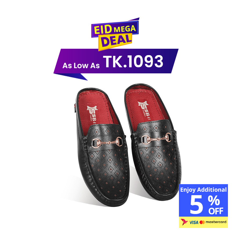 Leather Half Loafer For Men SB-S1071