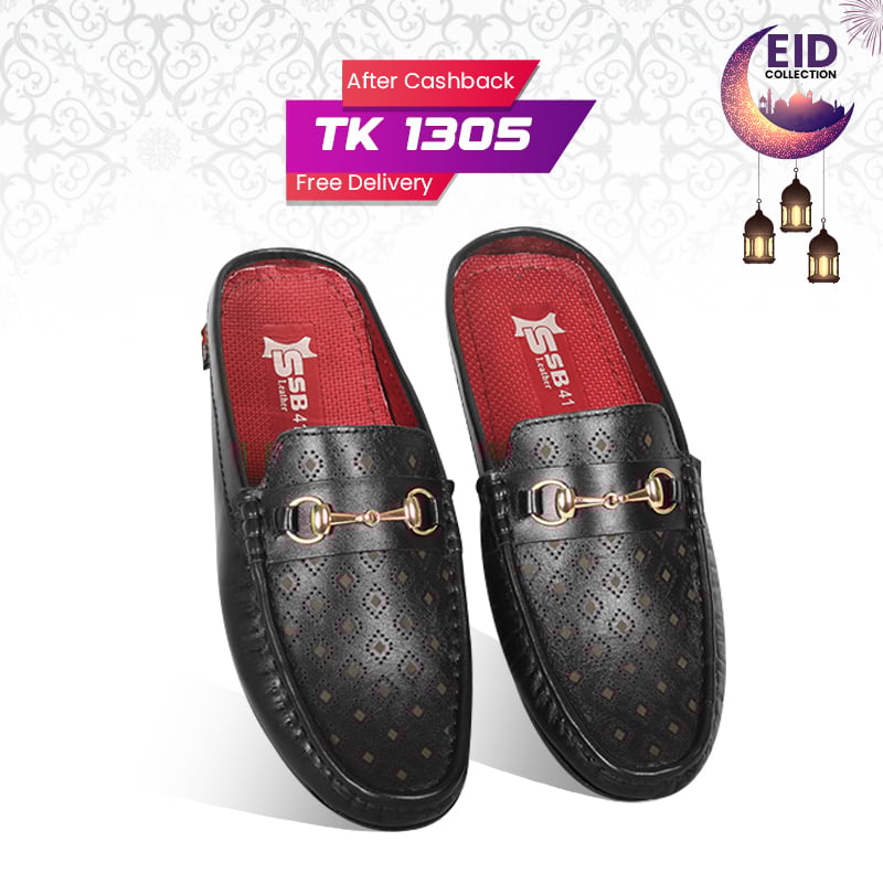 Leather Half Loafer For Men SB-S1071