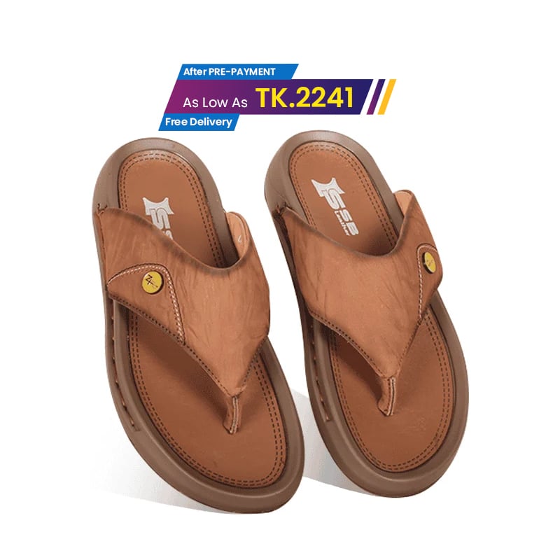 Genuine Leather Sandal For Men SB-S1074
