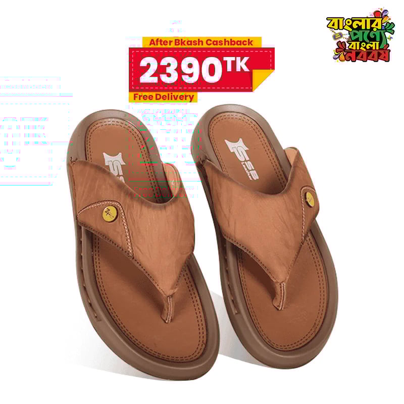 Genuine Leather Sandal For Men SB-S1074